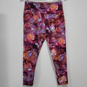Soft Surroundings Women's Must Have Giardino Leggings Size PS (6/8) Vibrant